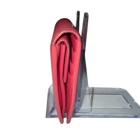 Prada Vitello Move Bi-Fold Pink Saffiano Leather Wallet - Picture 4 of 8